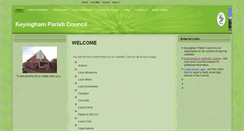 Desktop Screenshot of keyinghamparishcouncil.co.uk