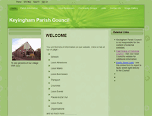 Tablet Screenshot of keyinghamparishcouncil.co.uk